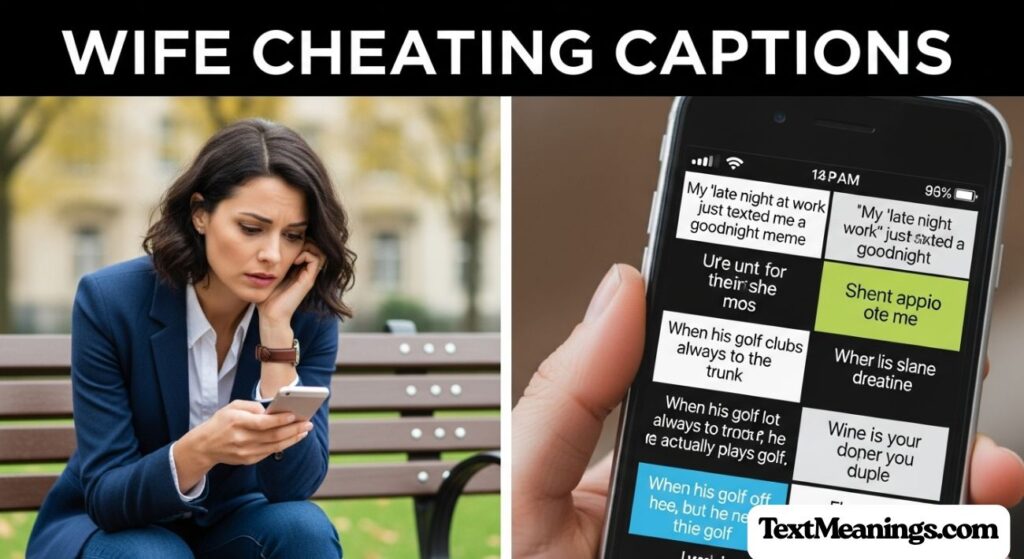 300+ Wife Cheating Captions