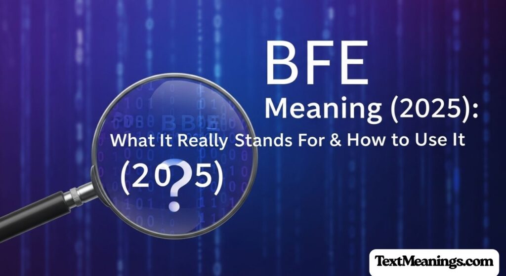 BFE Meaning