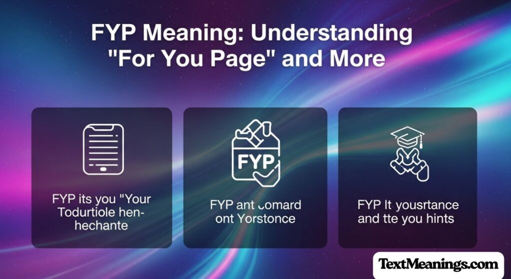 FYP Meaning