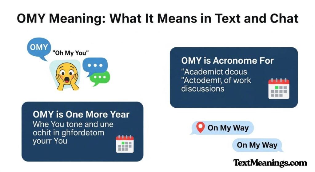 OMY Meaning