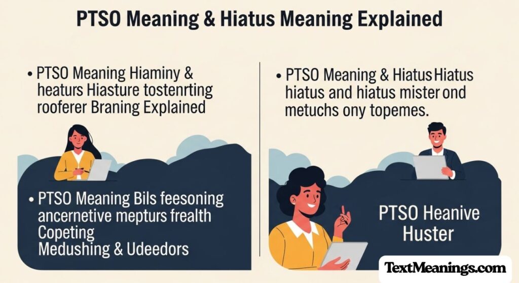 PTSO Meaning