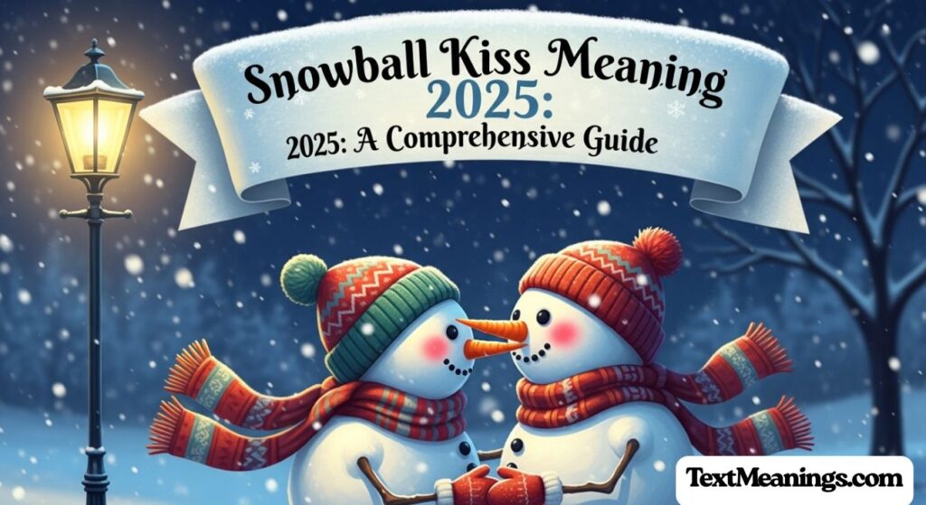 Snowball Kiss Meaning