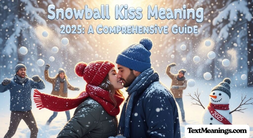 Snowball Kiss Meaning