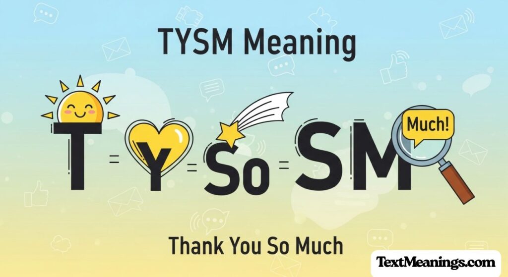 TYSM Meaning