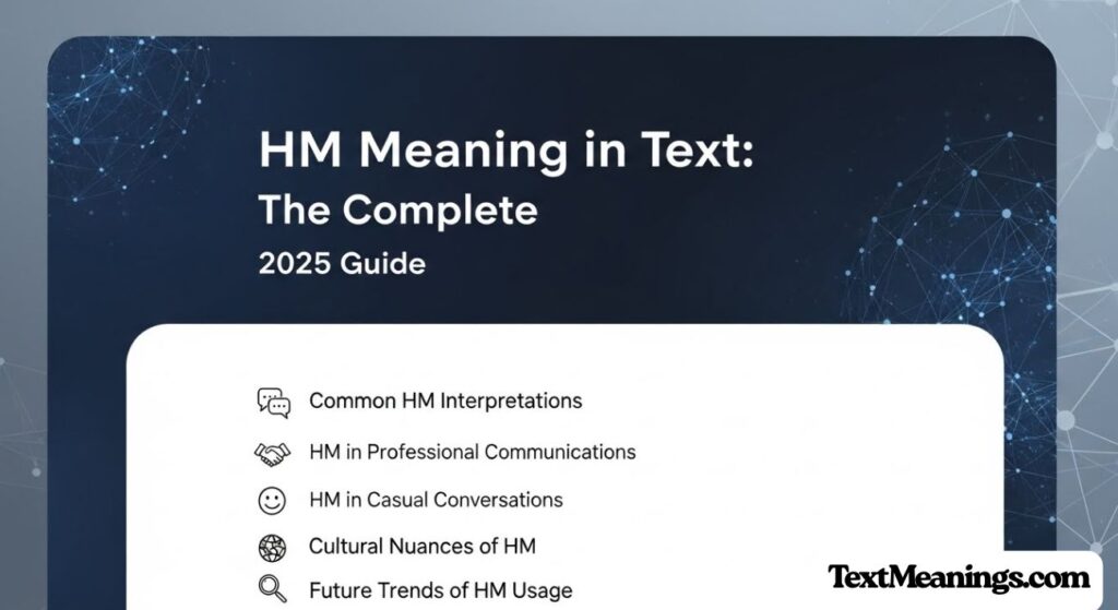 HM Meaning in Text