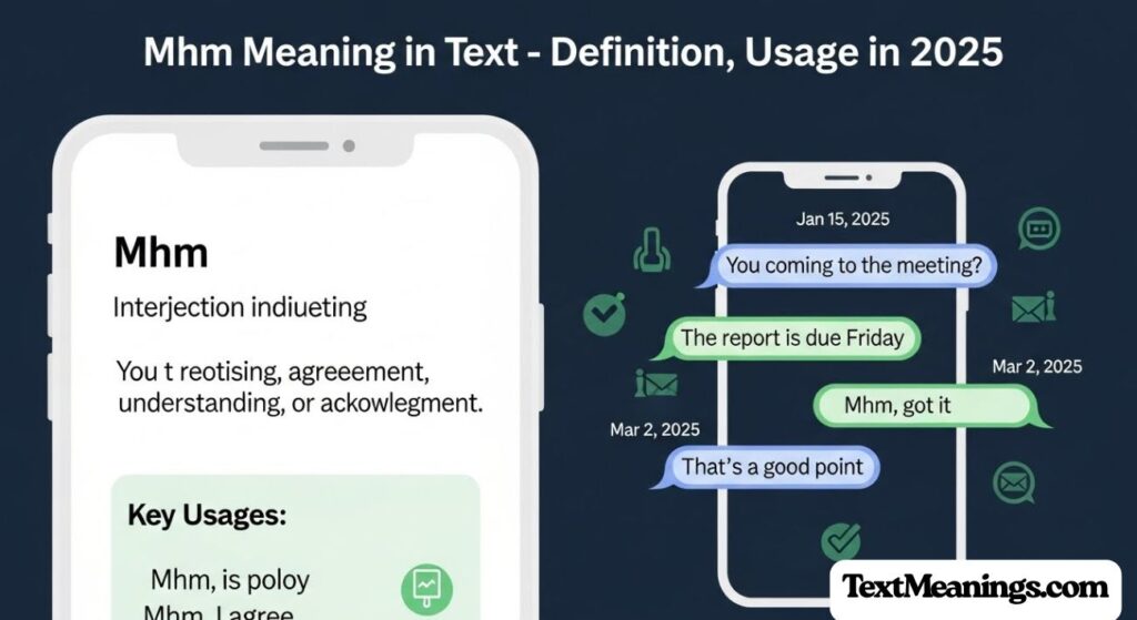 Mhm Meaning in Text