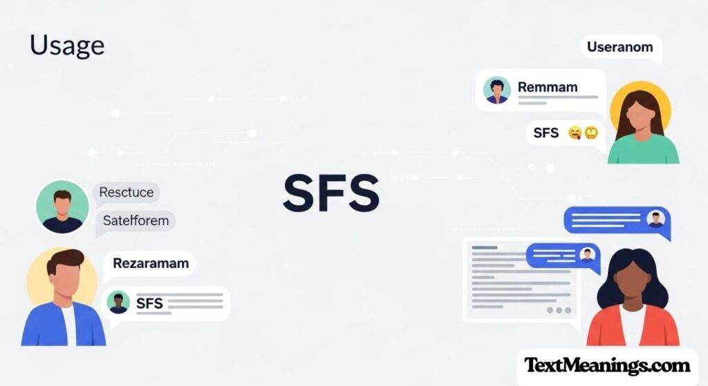 SFS Meaning in Text