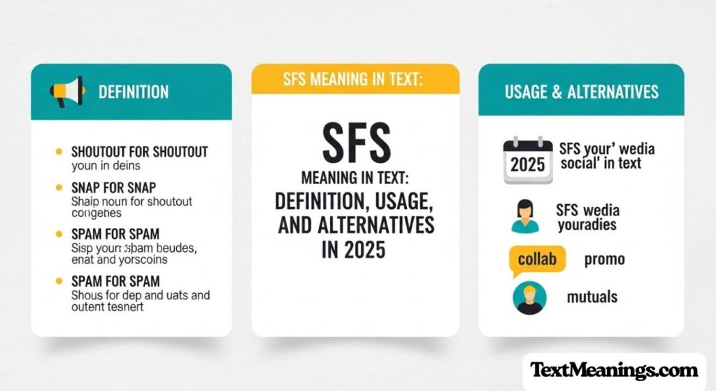 SFS Meaning in Text