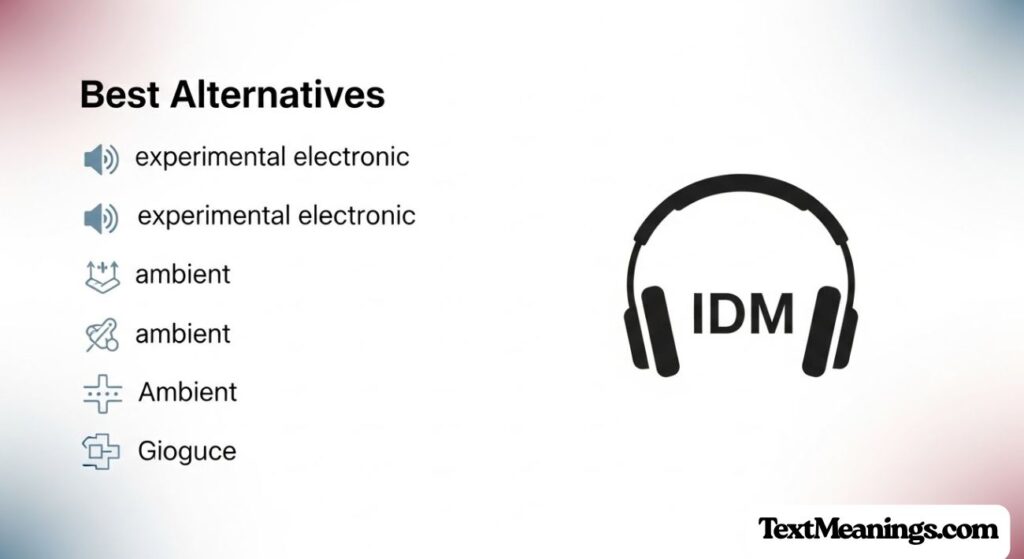 What Does IDM Mean in Text