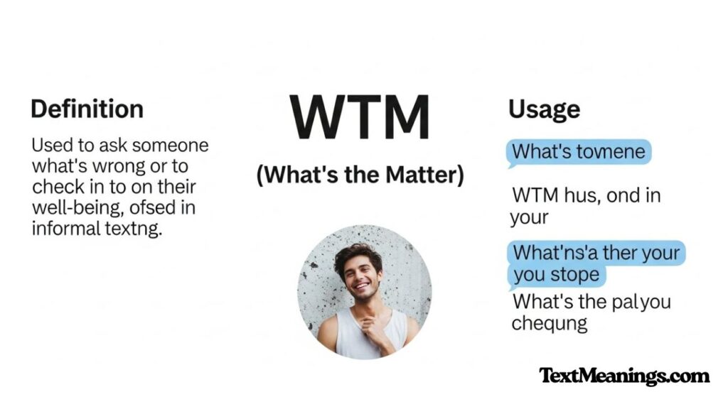 WTM Meaning in Text