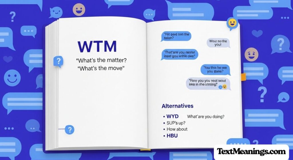 WTM Meaning in Text