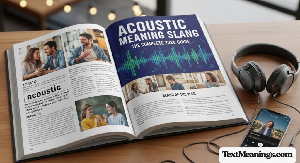Acoustic Meaning Slang