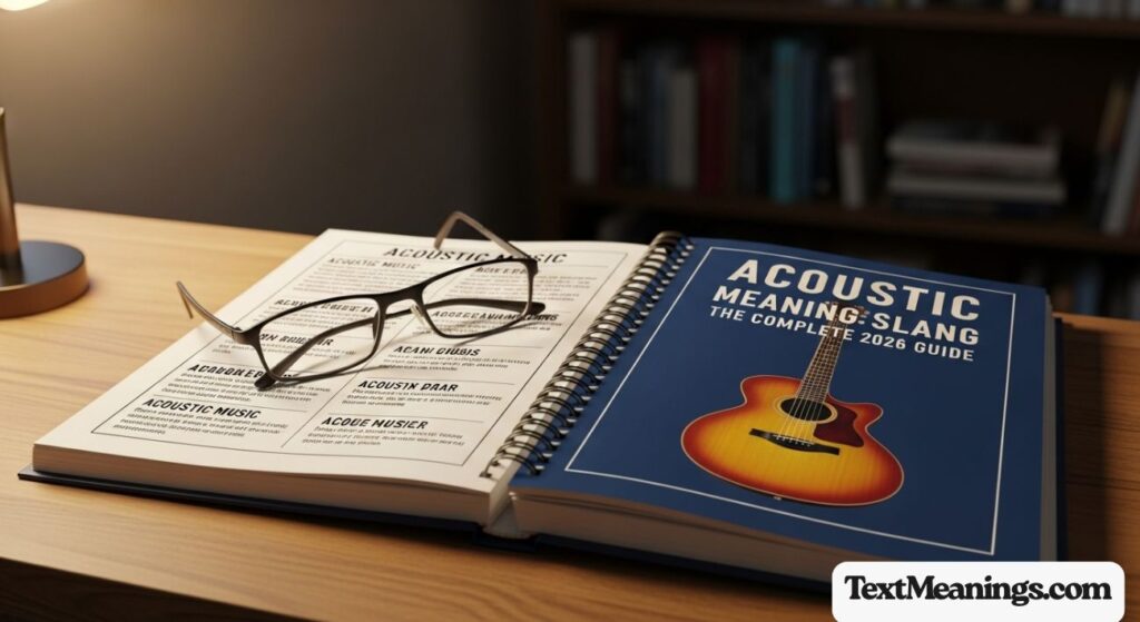 Acoustic Meaning Slang