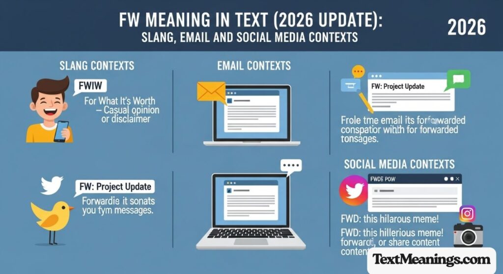 FW Meaning in Text