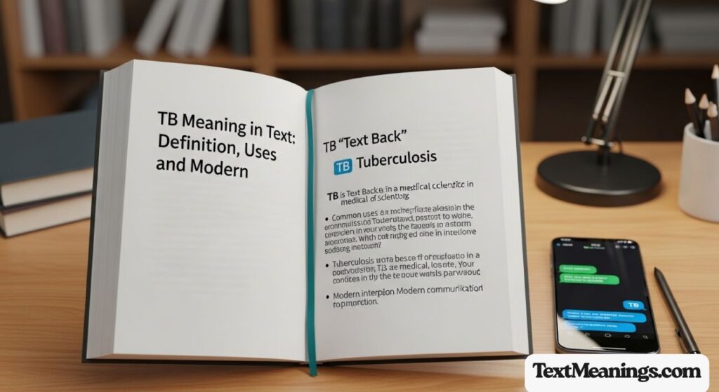 TB Meaning in Text