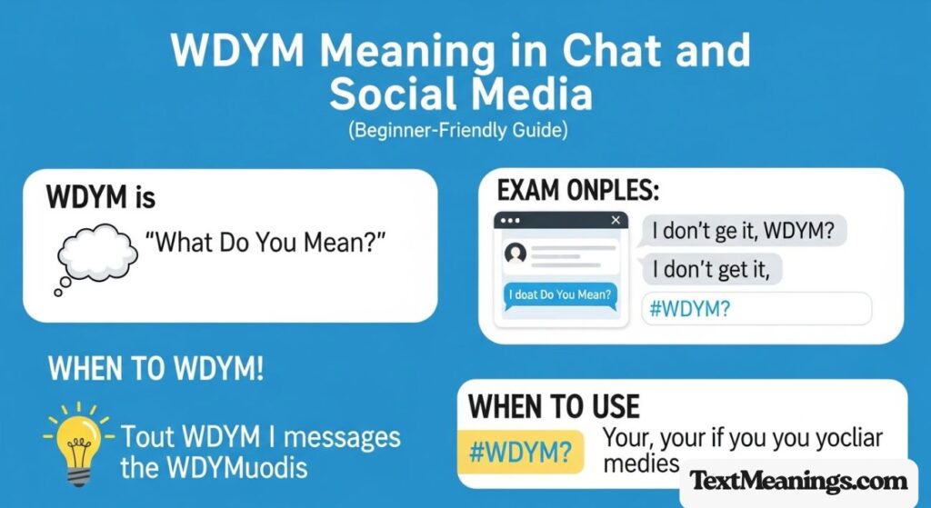 WDYM Meaning in Chat