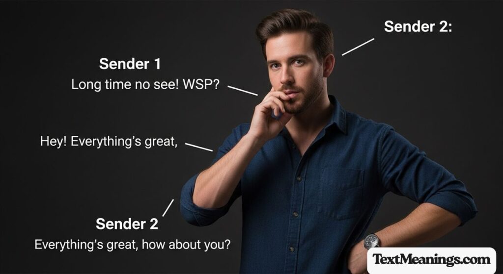 WSP Meaning in Text