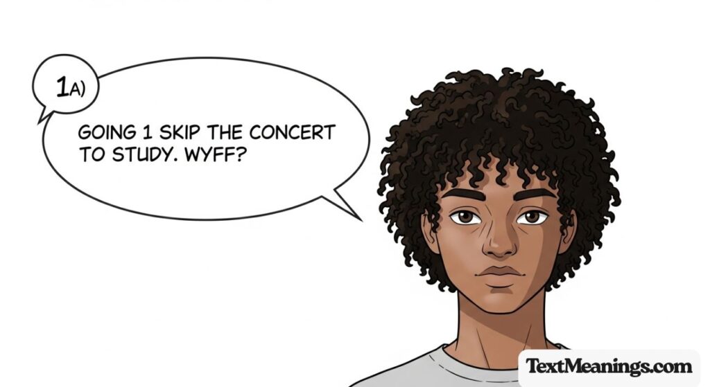 WYFF Meaning in Text