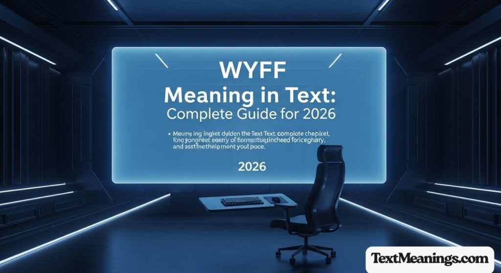 WYFF Meaning in Text