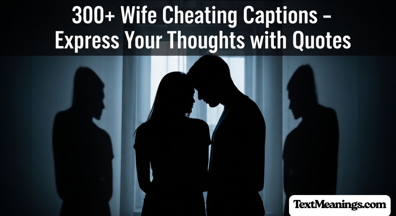 300+ Wife Cheating Captions