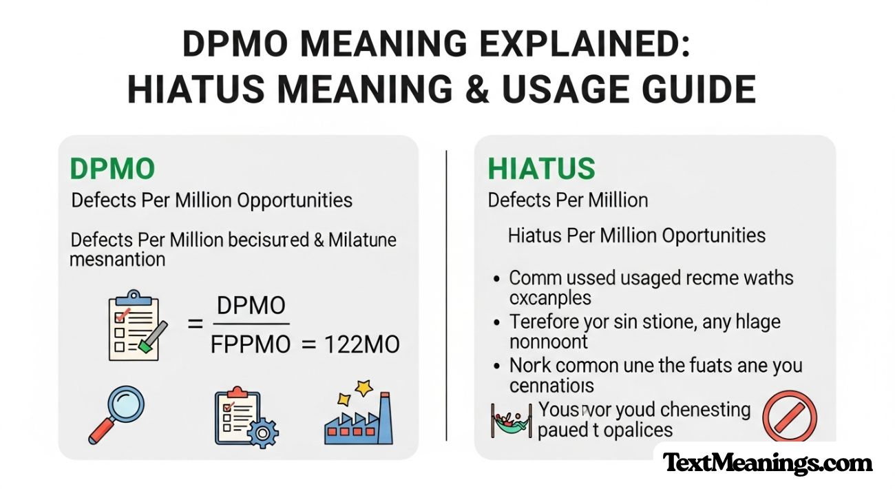 DPMO Meaning