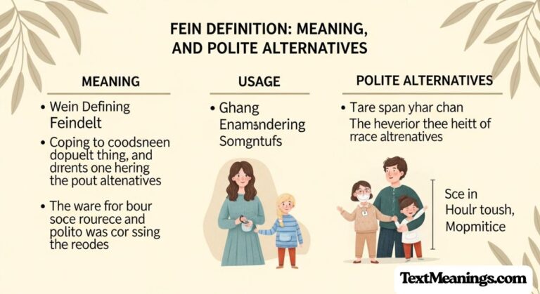 Fein Definition: Meaning