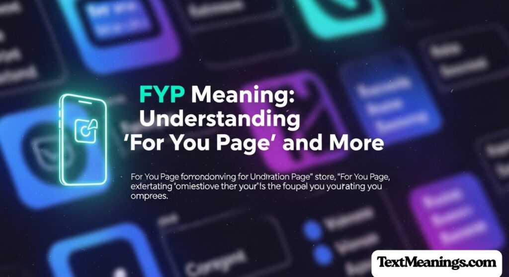 FYP Meaning