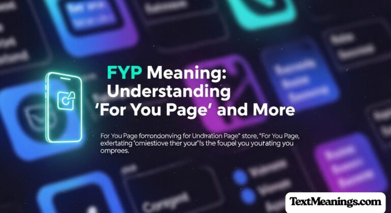 FYP Meaning