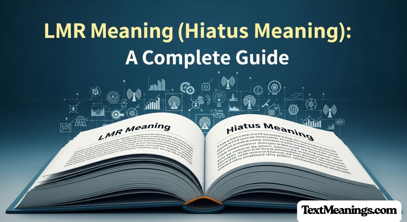 LMR Meaning (Hiatus Meaning