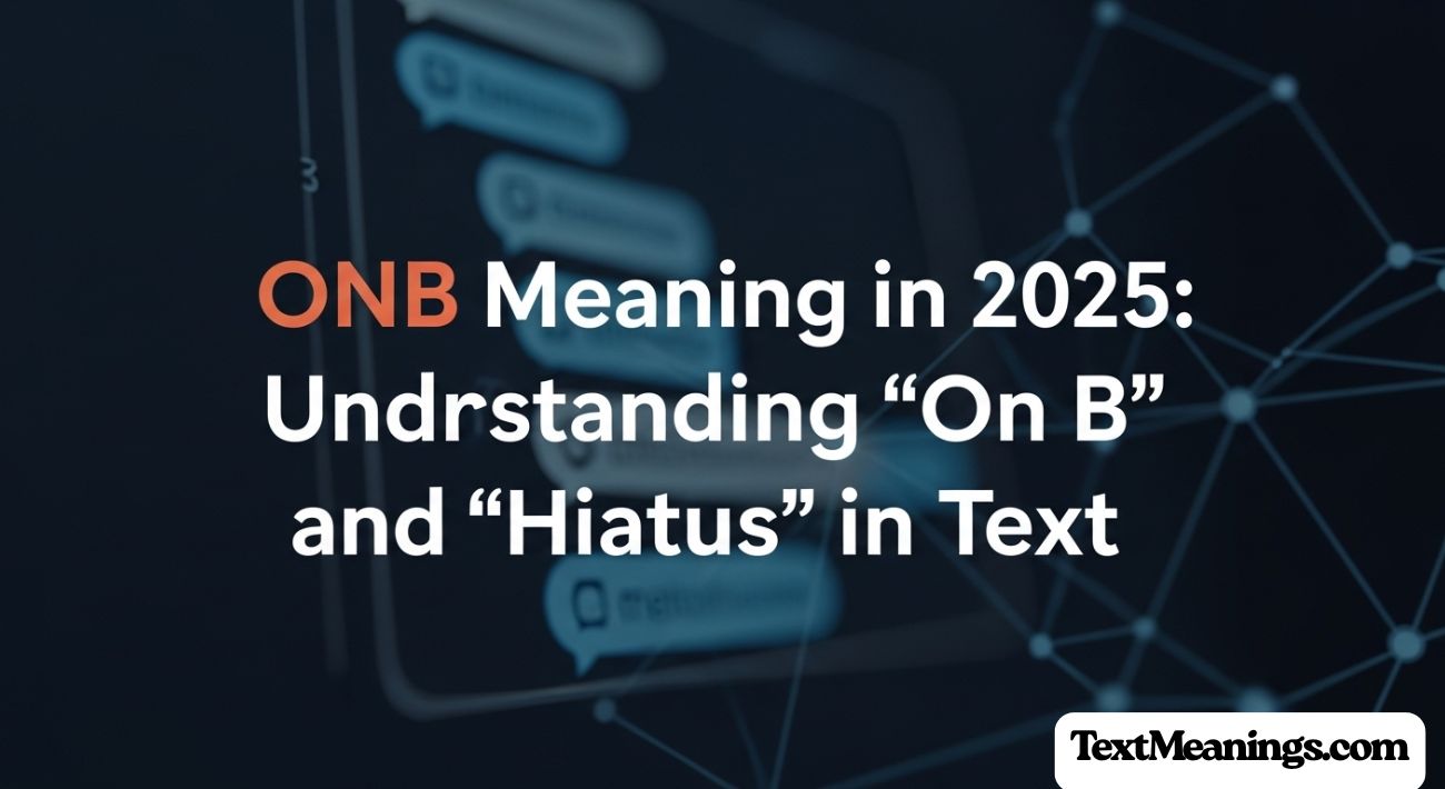 ONB Meaning