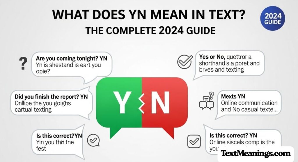 What Does YN Mean in Text