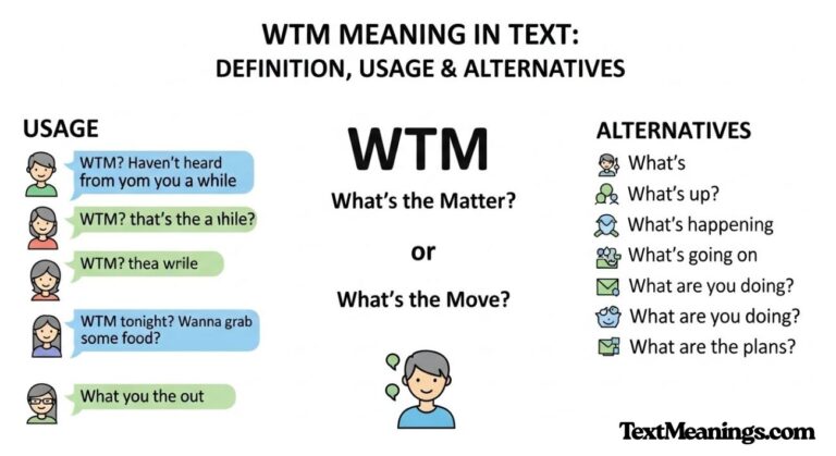 WTM Meaning in Text