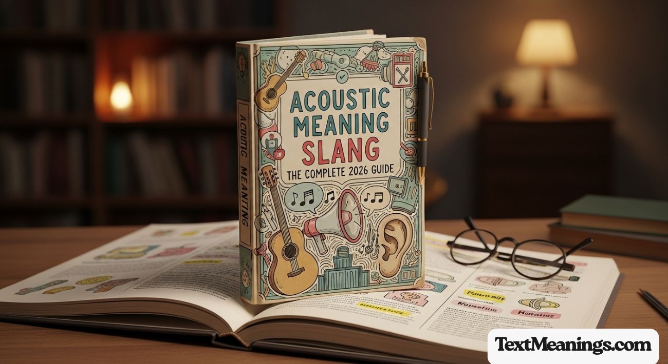 Acoustic Meaning Slang