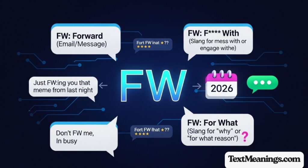 FW Meaning in Text