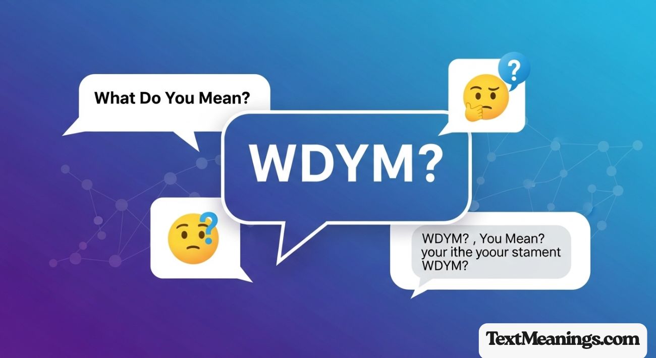 WDYM Meaning in Chat